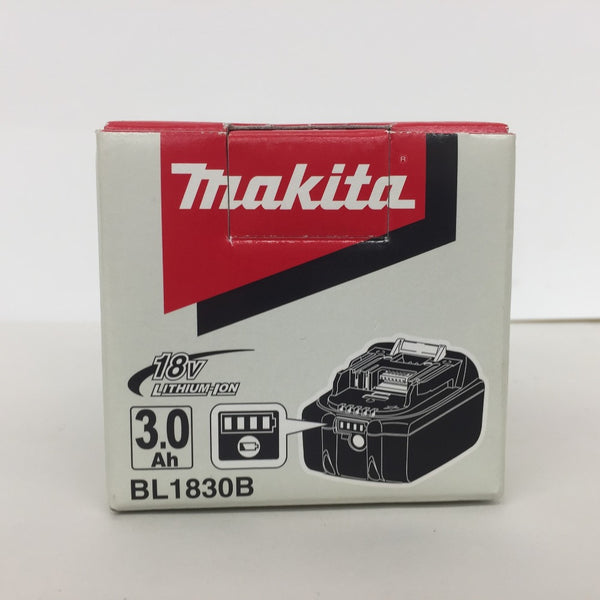 makita マキタ 18V 3.0Ah Li-ionバッテリ 残量表示付 化粧箱入 BL1830B A-60442 未使用品