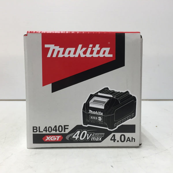 makita マキタ 40Vmax 4.0Ah Li-ionバッテリ 残量表示付 高出力バッテリ 化粧箱入 BL4040F A-73841 未使用品
