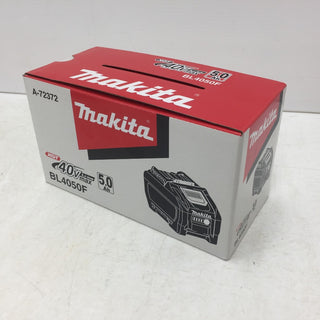 makita (マキタ) 40Vmax 5.0Ah Li-ionバッテリ 残量表示付 高出力バッテリ 化粧箱入 BL4050F A-72372 未使用品
