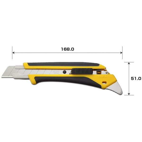 OLFA (オルファ) 折る刃式カッターナイフ 大型刃 替刃式 オートロック ハイパーAL型 193B 083193 新品
