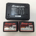 SnapOn (スナップオン) 18V 4.0Ah 3/8” コードレスインパクトレンチ オレンジ ソフトバッグ・充電器・バッテリ2個セット CTJ8810AO 中古