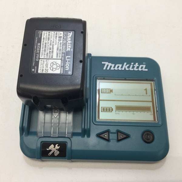 makita (マキタ) パワーソースキット1 ケース・18V 6.0Ah Li-ionバッテリ2個・2口急速充電器セット A-61226 新品同様