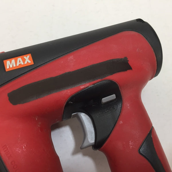 MAX (マックス) 14.4V対応 35mm 充電式ピンネイラ ピン釘打機 本体のみ ケース付 TJ-35P1 中古