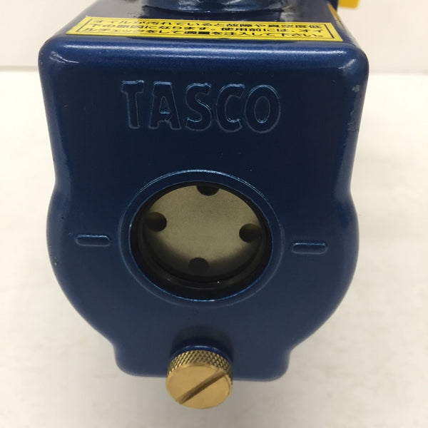 TASCO (タスコ) イチネンTASCO 100V ウルトラミニツーステージ真空ポンプ オイル逆流防止弁付 ケース付 TA150SB-2 中古