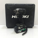 HiKOKI (ハイコーキ) マルチボルト(36V) コードレスインパクトドライバ ストロングブラック ライト不点灯 WH36DA(2XPB) 中古