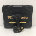Panasonic (パナソニック) 14.4V 3.3Ah 充電インパクトドライバ ブラック＆ゴールド ケース・充電器・バッテリ2個セット EZ7546 中古