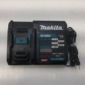 makita (マキタ) 40Vmax 2.5Ah 28mm 充電式ハンマドリル 黒 SDSプラスシャンク バッテリ残容量表示パネル破損あり HR001GRDXB 中古