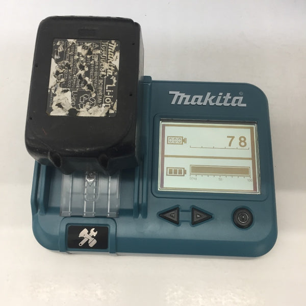 makita (マキタ) 18V 4.0Ah 充電式インパクトドライバ ケース・充電器・バッテリ2個セット ライト不点灯 TD148DRMXB 中古