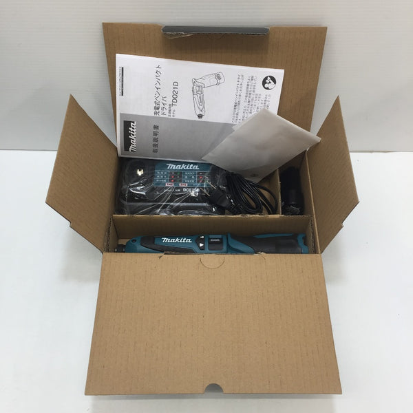 makita (マキタ) 7.2V 1.5Ah 充電式ペンインパクトドライバ 青 外箱・充電器・バッテリ1個セット TD021DSHSP 美品