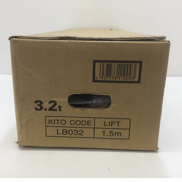 KITO (キトー) レバーブロックL5形 3.2t×1.5m LB032 未開封品