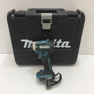 makita (マキタ) 18V対応 充電式インパクトドライバ 青 本体のみ ケース付 TD172D 中古