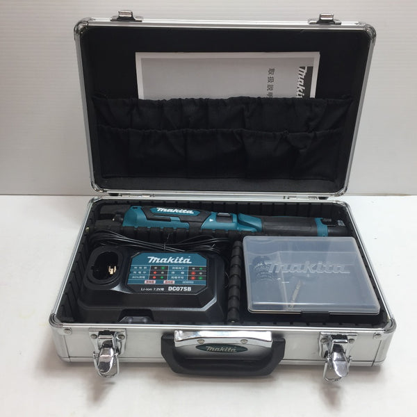 makita (マキタ) インパクトドライバ 7.2V 1.5Ah 充電式ペンインパクトドライバ 青 ケース・充電器・バッテリ2個セット TD022DSHX 美品