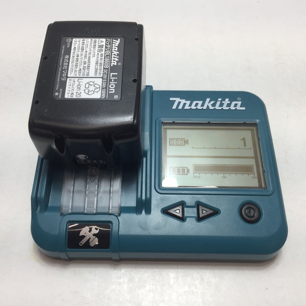 makita (マキタ) 18V 6.0Ah Li-ionバッテリ 残量表示付 雪マーク付 充電回数1回 BL1860B A-60464 美品