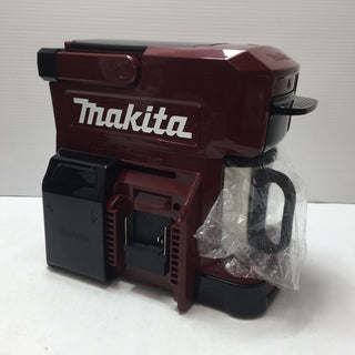 makita (マキタ) 10.8Vスライド式/14.4V/18V対応 充電式コーヒーメーカー オーセンティックレッド 本体のみ CM501DZAR 美品