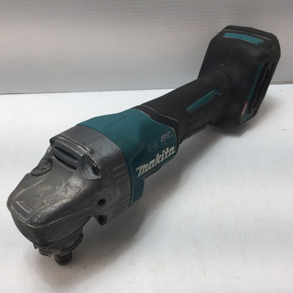 makita (マキタ) 40Vmax対応 150mm 充電式ディスクグラインダ パドルスイッチ 本体のみ ホイールカバー・ロックナット・インナフランジ欠品 GA034G 中古