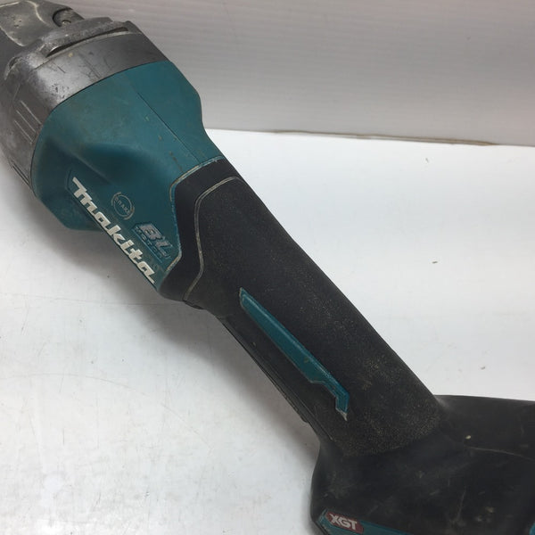 makita (マキタ) 40Vmax対応 150mm 充電式ディスクグラインダ パドルスイッチ 本体のみ ホイールカバー・ロックナット・インナフランジ欠品 GA034G 中古