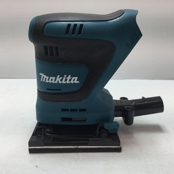 makita (マキタ) 18V対応 充電式防じんミニサンダ 四角タイプ 本体のみ ダストバッグ欠品 BO480D 中古美品