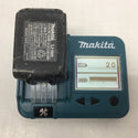 makita (マキタ) 18V 3.0Ah 充電式インパクトドライバ 黒 ケース・充電器・バッテリ2個セット 軸ブレあり TD149DRFXB 中古