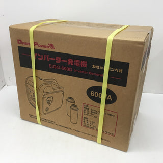 NAKATOMI ナカトミ 山善 DREAM POWER 600VA インバーター発電機 カセットボンベ式 EIGG-600D 未開封品