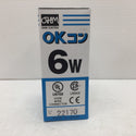 オーム電機 屋内配線用差込形電線コネクタ OKコン 差込本数6本 本体色透明青 25入1箱 OK-6W 未使用品