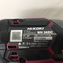HiKOKI (ハイコーキ) マルチボルト36V コードレスインパクトドライバ フレアレッド ケース・充電器・Bluetoothバッテリ2個セット WH36DC(2XPRS) 美品