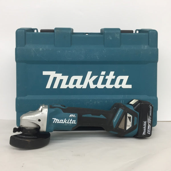 makita (マキタ) 18V 6.0Ah 充電式ディスクグラインダ ケース・充電器 ...