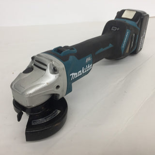 makita (マキタ) 18V 6.0Ah 充電式ディスクグラインダ ケース・充電器・バッテリ1個セット GA412DRG 中古