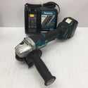 makita (マキタ) 18V 6.0Ah 100mm 充電式ディスクグラインダ パドルスイッチタイプ 充電器・バッテリ1個セット ケースなし GA408DRG 中古