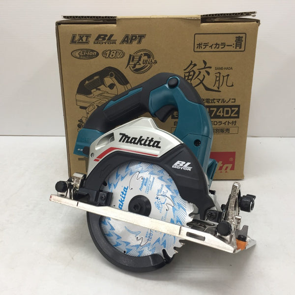 makita (マキタ) 18V対応 125mm 充電式マルノコ 青 本体のみ HS474DZ