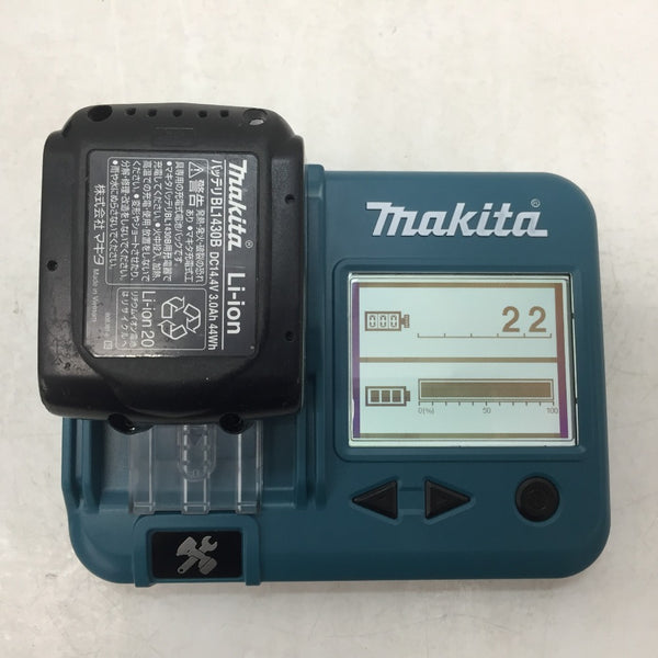 makita (マキタ) 14.4V 3.0Ah 充電式マルチツール ケース・充電器・バッテリ2個セット TM40D 中古