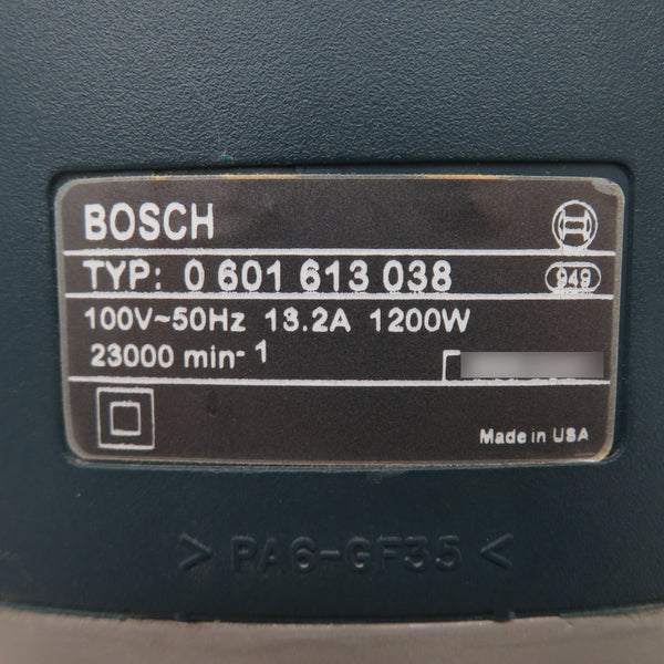 BOSCH (ボッシュ) 100V 6/12/13mm ルーター ルータビット付 GOF1200A 中古