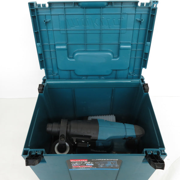 makita (マキタ) 18V×2対応 18V+18V 26mm 充電式ハンマドリル 本体のみ ケース・集じんカップ付 HR263D 中古美品