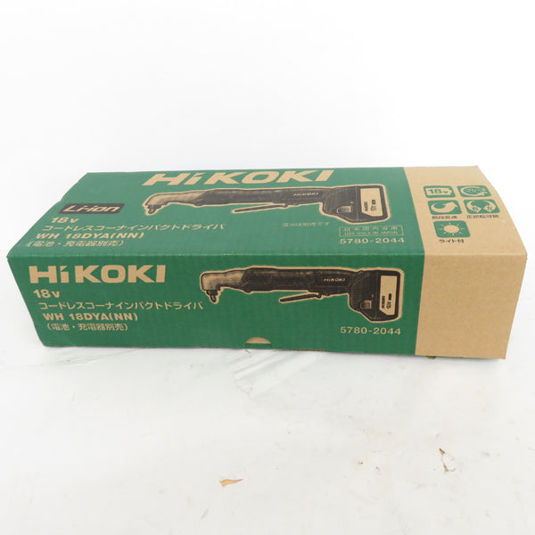 HiKOKI (ハイコーキ) 18V対応 コードレスコーナインパクトドライバ 本体のみ WH18DYA(NN) 未使用品