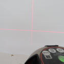 AXBRAIN (アックスブレーン) レーザー墨出器 レーザーマン 屋内・屋外兼用 赤色レーザー 4V4H ケース付 LV-820IP 中古