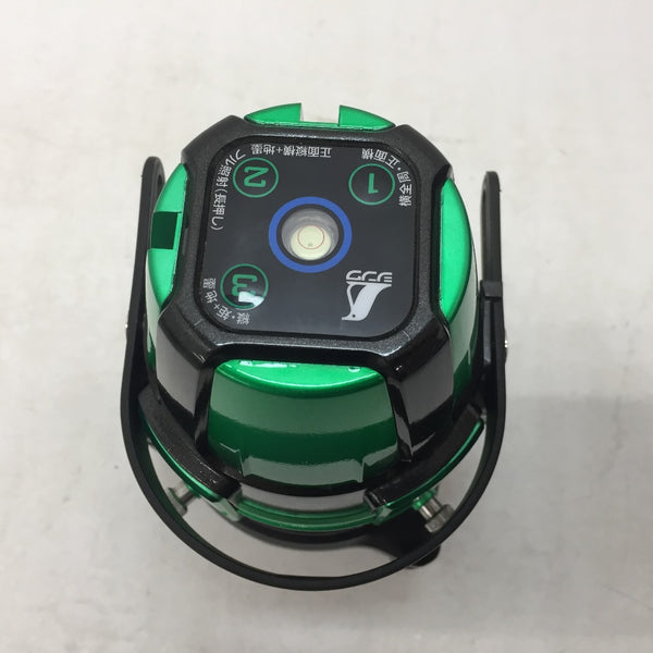 シンワ測定 レーザー墨出器 レーザーロボ GREEN AR BRIGHT Neo 31 縦・横全周・大矩・地墨 ケース付 78278 中古