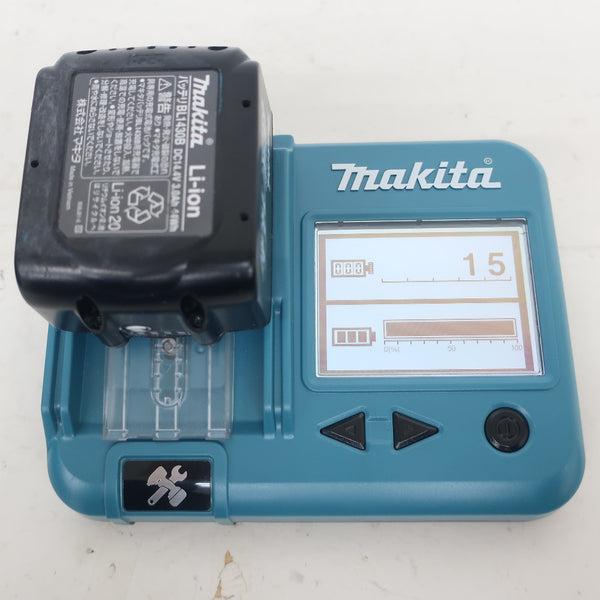 makita (マキタ) 14.4V 3.0Ah 4×22mm 充電式タッカ ステープルJ線専用 ケース・充電器・バッテリ2個セット ST420DRF 中古