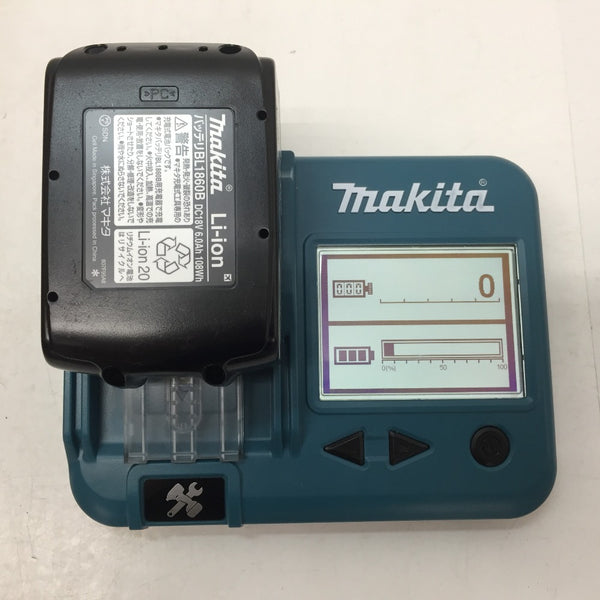 makita (マキタ) 18V 6.0Ah Li-ionバッテリ 残量表示付 雪マーク付 外箱なし BL1860B A-60464 未使用品