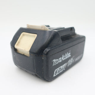 makita (マキタ) 18V 6.0Ah Li-ionバッテリ 残量表示付 雪マーク付 充電回数27回 BL1860B A-60464 中古