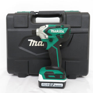 makita (マキタ) 14.4V 1.5Ah 充電式インパクトドライバ ケース・充電器・バッテリ2個セット MTD001DSX 中古美品