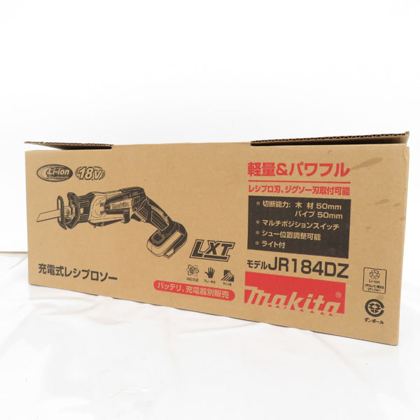 makita (マキタ) 18V対応 充電式レシプロソー 本体のみ 外箱・ブレード付 JR184DZ 中古美品