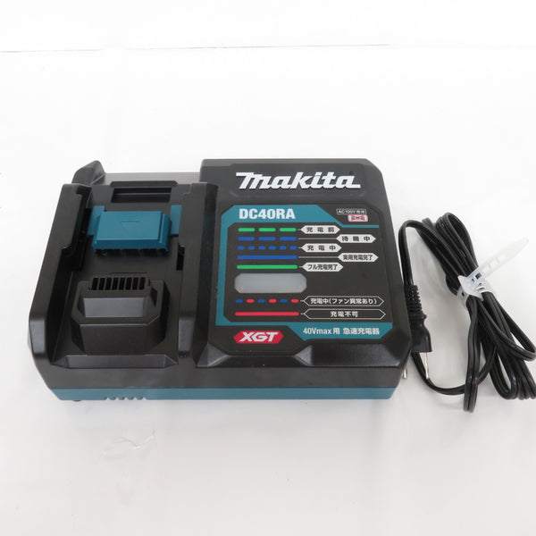makita (マキタ) 40Vmax対応 500mm 充電式ヘッジトリマ 両刃式 充電器・バッテリ2個付 MUH002GRDX 中古美品