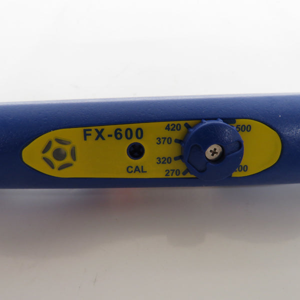 HAKKO 白光 100V ダイヤル式温度制御はんだこて セラミックヒータータイプ はんだこて台付 FX-600 中古