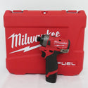 Milwaukee ミルウォーキー 12V 2.0Ah コードレスインパクトドライバ M12 FUEL ケース・充電器・バッテリ1個セット M12FID 中古