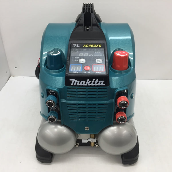 makita (マキタ) エアコンプレッサ 青 7L 一般圧・高圧対応 AC462XS 未