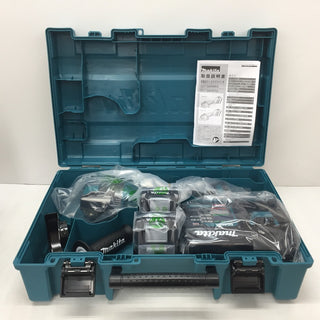 makita (マキタ) 40Vmax 4.0Ah 100mm 充電式ディスクグラインダ X-LOCK採用 パドルスイッチ ケース・充電器・バッテリ2個セット GA045GRMX 未使用品