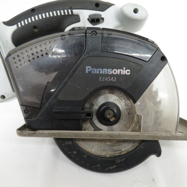 Panasonic (パナソニック) 14.4V 3.3Ah 135mm 充電パワーカッター135 マルノコ バッテリ1個付 EZ4542 中古