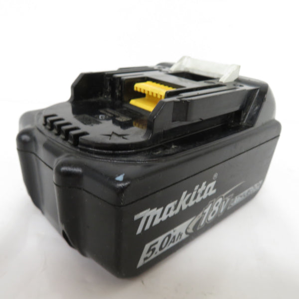 makita (マキタ) 18V 5.0Ah Li-ionバッテリ 残量表示なし 充電回数102回 BL1850B A-59900 中古