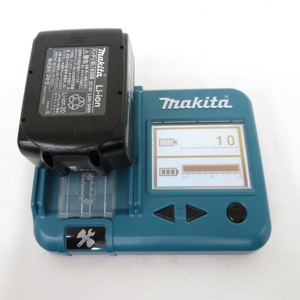 makita (マキタ) 18V 3.0Ah 充電式インパクトドライバ 青 ケース・充電器・バッテリ1個セット TD149D 中古