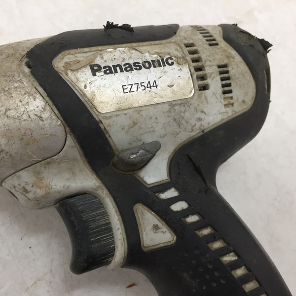 Panasonic (パナソニック) 14.4V 3.3Ah 充電インパクトドライバ バッテリ2個付 軸ブレ・動作異音 EZ7544 中古 ジャンク品