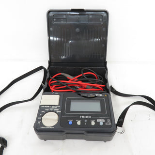 HIOKI (日置電機) デジタル絶縁抵抗計 デジタルメガー ケース付 IR4051-10 中古美品
